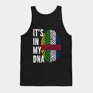 IT'S IN MY DNA Central African Republic Flag Men Women Kids Tank Top